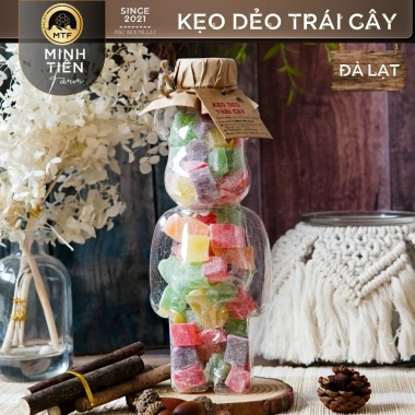Kẹo Dẻo Trái Cây Đà Lạt Giảm Giá - Thập Cẩm Minh Tiến Farm Chỉ 25k 12 Kẹo Dẻo Trái Cây Đà Lạt Giảm Giá - Thập Cẩm Minh Tiến Farm Chỉ 25k 12