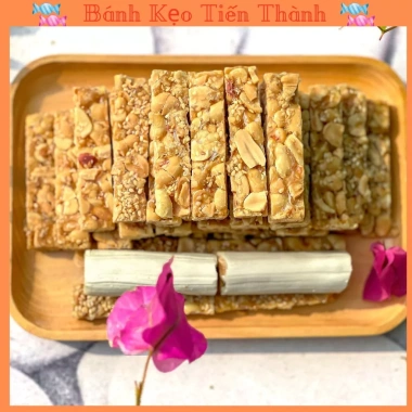 Kẹo lạc ????́?? ??̃?? ?(500 Gram) Kẹo Sìu Châu nam định giòn ngon tt,đậu phộng thương hiệuTiến Thành