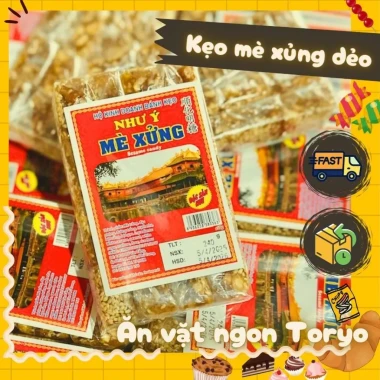 Kẹo mè xửng dẻo Huế đặc sản - Giảm giá còn 17500đ (240g) 2 Kẹo mè xửng dẻo Huế đặc sản - Giảm giá còn 17500đ (240g) 2