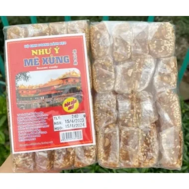 Kẹo mè xửng dẻo Huế đặc sản - Giảm giá còn 17500đ (240g) 4 Kẹo mè xửng dẻo Huế đặc sản - Giảm giá còn 17500đ (240g) 4