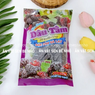 Kẹo Ô Mai Dâu Tây Dâu Tằm Me Cay Đà Lạt - Mứt Tết Giảm Giá Chỉ 16498đ 9