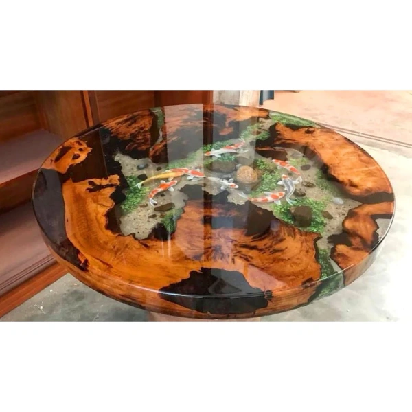 Hình ảnh sản phẩm Keo Resin Epoxy 120k – Phủ bóng, phục hồi bình xăng gỉ sét, phủ cần câu, mồi câu gỗ, khoen