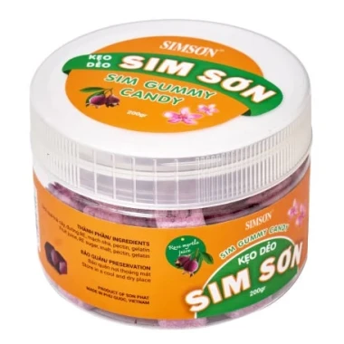 Kẹo Sim Phú Quốc Dẻo Ngon - Hũ 200g Giá Chỉ 65k - Đặc Sản Sim Sơn Phú Quốc 4 Kẹo Sim Phú Quốc Dẻo Ngon - Hũ 200g Giá Chỉ 65k - Đặc Sản Sim Sơn Phú Quốc 4