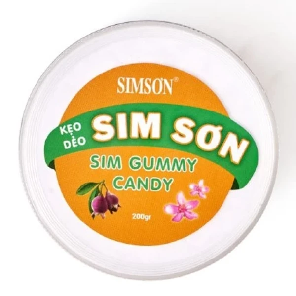 Hình ảnh sản phẩm Kẹo Sim Phú Quốc Dẻo Ngon - Hũ 200g Giá Chỉ 65k - Đặc Sản Sim Sơn Phú Quốc