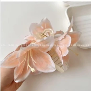 Kẹp Tóc Acrylic 3D Lily Phong Cách Hàn Quốc Giá Rẻ Chỉ 28.728Đ - Món Phụ Kiện Thời Trang Cho Nữ