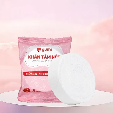 Khăn Tắm Du Lịch Dùng 1 Lần Cotton 100% Siêu Mềm Khô Nhanh Không Kích Ứng Da Giá Rẻ 13k 2