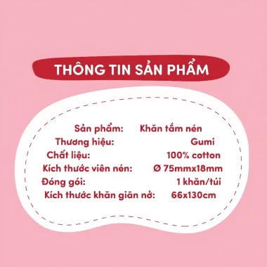 Khăn Tắm Du Lịch Dùng 1 Lần Cotton 100% Siêu Mềm Khô Nhanh Không Kích Ứng Da Giá Rẻ 13k 4