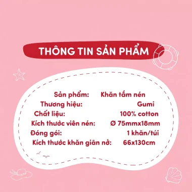 Khăn Tắm Du Lịch Dùng 1 Lần Cotton 100% Siêu Mềm Khô Nhanh Không Kích Ứng Da Giá Rẻ 13k 5