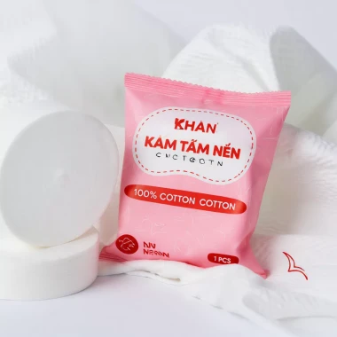 Khăn Tắm Du Lịch Dùng 1 Lần Cotton 100% Siêu Mềm Khô Nhanh Không Kích Ứng Da Giá Rẻ 13k 7