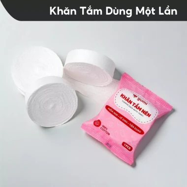 Khăn Tắm Du Lịch Dùng 1 Lần Cotton 100% Siêu Mềm Khô Nhanh Không Kích Ứng Da Giá Rẻ 13k 11