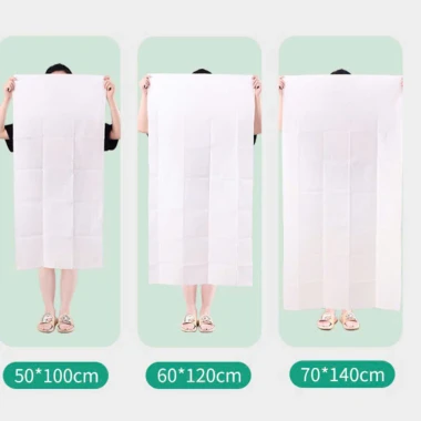 Khăn Tắm Du Lịch Dùng Một Lần KIVA Sợi Cellulose 100% Thấm Hút Mềm Mịn Chỉ 4900đ 4