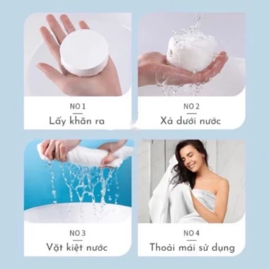 Khăn Tắm Du Lịch Nén 70x140cm - Tiện Lợi, Gọn Gàng, Giá 11000đ 8 Khăn Tắm Du Lịch Nén 70x140cm - Tiện Lợi, Gọn Gàng, Giá 11000đ 8