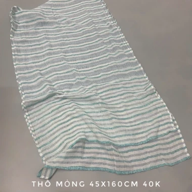 Khăn thô Nhật mùa hè mỏng nhẹ 2hand giá rẻ 30k du lịch giảm từ 36k 10