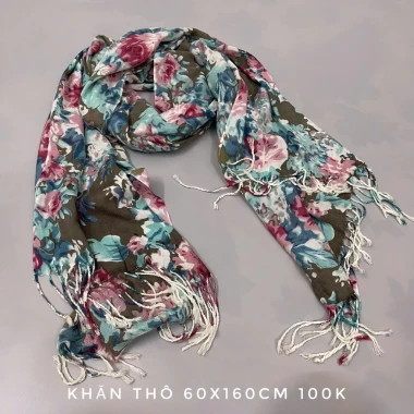 Khăn thô Nhật mùa hè mỏng nhẹ 2hand giá rẻ 30k du lịch giảm từ 36k 25