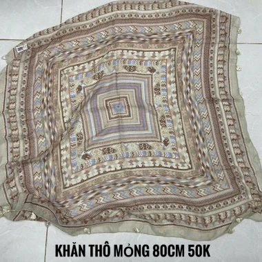 Khăn thô Nhật mùa hè mỏng nhẹ 2hand giá rẻ 30k du lịch giảm từ 36k 41