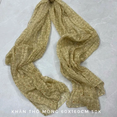 Khăn thô Nhật mùa hè mỏng nhẹ 2hand giá rẻ 30k du lịch giảm từ 36k 72