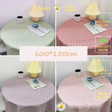 Khăn trải bàn chống thấm caro xinh xắn giá chỉ 56697đ - Khuyến mãi hấp dẫn! 2 Khăn trải bàn chống thấm caro xinh xắn giá chỉ 56697đ - Khuyến mãi hấp dẫn! 2