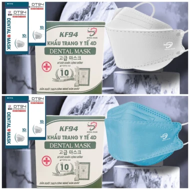Khẩu trang 4D KF94 4 lớp kháng khuẩn chống UV - Tặng 10 cái - Giá chỉ 105000đ 19