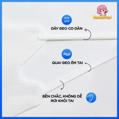Khẩu trang 5D Hannah Seyo AHP 3 lớp kháng khuẩn chống bụi mịn UV giá chỉ 98k/thùng 600cái 9 Khẩu trang 5D Hannah Seyo AHP 3 lớp kháng khuẩn chống bụi mịn UV giá chỉ 98k/thùng 600cái 9