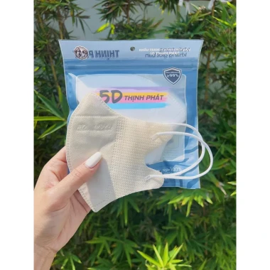 Khẩu Trang 5D Thịnh Phát Cao Cấp - Thùng 200 Cái Giá Rẻ 100k 3