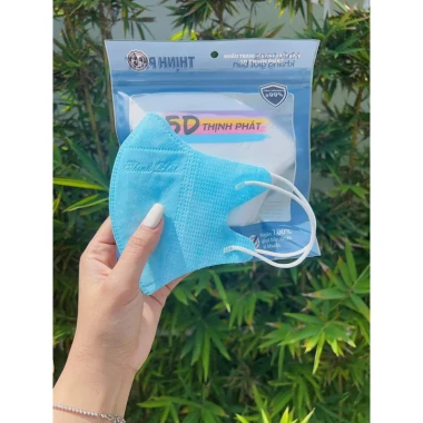 Khẩu Trang 5D Thịnh Phát Cao Cấp - Thùng 200 Cái Giá Rẻ 100k 9