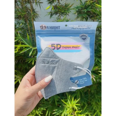 Khẩu Trang 5D Thịnh Phát Cao Cấp - Thùng 200 Cái Giá Rẻ 100k 15