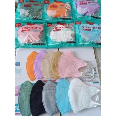 Khẩu Trang 5D Tiến Hùng - 100 Cái, Giá Chỉ 17100Đ, Tiết Kiệm 21% 10 Khẩu Trang 5D Tiến Hùng - 100 Cái, Giá Chỉ 17100Đ, Tiết Kiệm 21% 10