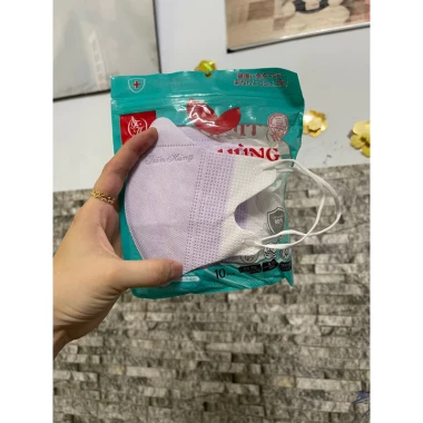 Khẩu Trang 5D Tiến Hùng - 100 Cái, Giá Chỉ 17100Đ, Tiết Kiệm 21% 13 Khẩu Trang 5D Tiến Hùng - 100 Cái, Giá Chỉ 17100Đ, Tiết Kiệm 21% 13