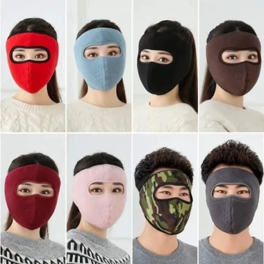 Khẩu Trang Ninja Che Mặt Chống Nắng, Vải Nỉ Dán Gáy Thoáng Khí Cho Nam Nữ Giá Cực Rẻ 18k 2