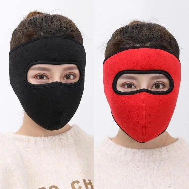 Khẩu Trang Ninja Che Mặt Chống Nắng, Vải Nỉ Dán Gáy Thoáng Khí Cho Nam Nữ Giá Cực Rẻ 18k 4