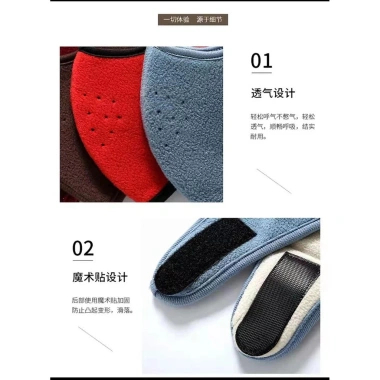 Khẩu Trang Ninja Che Mặt Chống Nắng, Vải Nỉ Dán Gáy Thoáng Khí Cho Nam Nữ Giá Cực Rẻ 18k 6