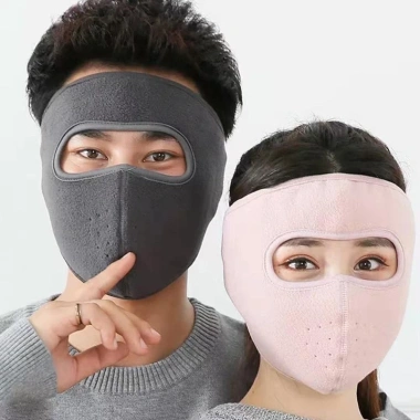 Khẩu Trang Ninja Che Mặt Chống Nắng, Vải Nỉ Dán Gáy Thoáng Khí Cho Nam Nữ Giá Cực Rẻ 18k 15