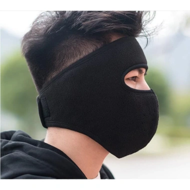 Khẩu Trang Ninja Che Mặt Chống Nắng, Vải Nỉ Dán Gáy Thoáng Khí Cho Nam Nữ Giá Cực Rẻ 18k 16