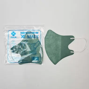 Khẩu trang y tế 5D Xuân Lai, 500 Chiếc Khẩu trang XL MASK Dành Cho Người Lớn 3 Lớp Vải Kháng Khuẩn 14
