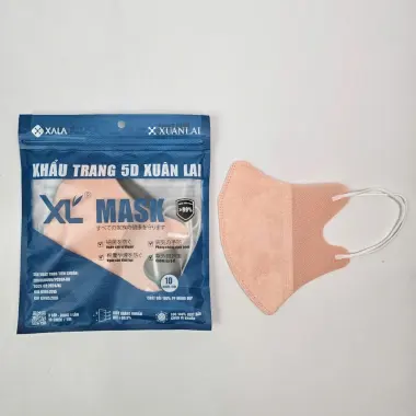 Khẩu trang y tế 5D Xuân Lai, 500 Chiếc Khẩu trang XL MASK Dành Cho Người Lớn 3 Lớp Vải Kháng Khuẩn 19