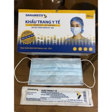 Khẩu Trang Y Tế Đà Nẵng Tiệt Trùng Giá Rẻ 50 Cái Chỉ 55k Hộp 2 Khẩu Trang Y Tế Đà Nẵng Tiệt Trùng Giá Rẻ 50 Cái Chỉ 55k Hộp 2