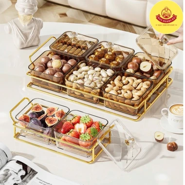 Khay Đựng Mứt Tết Hoa Quả Sang Chảnh Mẫu Cao Cấp Giá Ưu Đãi 245.000 2