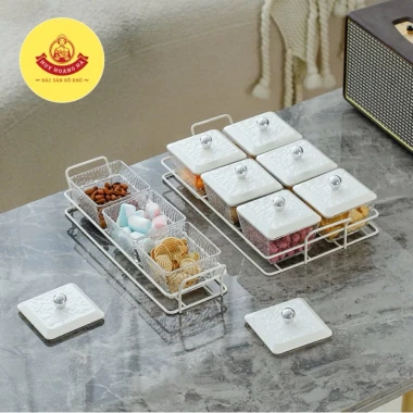 Khay Đựng Mứt Tết Hoa Quả Sang Chảnh Mẫu Cao Cấp Giá Ưu Đãi 245.000 5