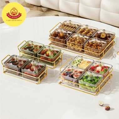 Khay Đựng Mứt Tết Hoa Quả Sang Chảnh Mẫu Cao Cấp Giá Ưu Đãi 245.000 6