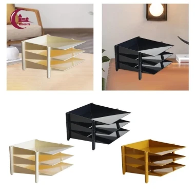 Khay Đựng Voucher Mỹ Phẩm 3 Tầng - Giảm 17% - Khay Sắp Sếp Trang Sức Phòng Ngủ Giá Tốt 4