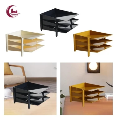 Khay Đựng Voucher Mỹ Phẩm 3 Tầng - Giảm 17% - Khay Sắp Sếp Trang Sức Phòng Ngủ Giá Tốt 5
