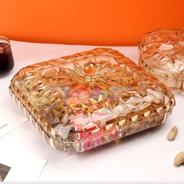 Khay Mứt Tết Trong Suốt TOM&TOM - Sáng Tạo, Tô Điểm Bàn Tiệc Xuân, Giá 219.000