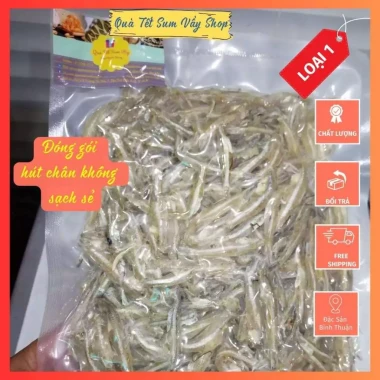 Khô Cá Cơm Trắng Tẩm Mặn Ngọt Bỏ Đầu - Thịt Thơm Ngon, Rim Ăn Cơm Thích, Giá Ưu Đãi 70k