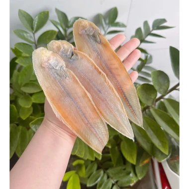 Khô cá lưỡi trâu vị mặn Cà Mau 250g - đặc sản dai ngọt giá chỉ 45k giảm từ 57.6k 9