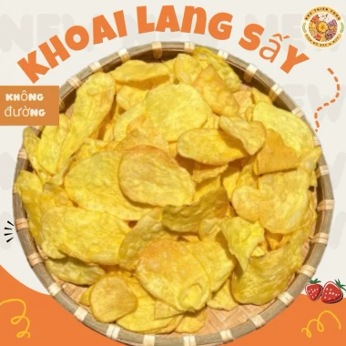 Khoai Lang Sấy Mật Ong Thiên - 500g Giòn Tan Thơm Ngon Giá 50k 2 Khoai Lang Sấy Mật Ong Thiên - 500g Giòn Tan Thơm Ngon Giá 50k 2