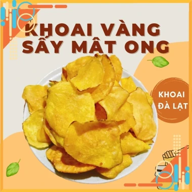 Khoai Lang Vàng Tím Sấy Mật Ong Giòn Thơm Let's Nuts 200g 500g - Giảm Giá Còn 30999đ 9