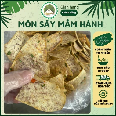Khoai Môn Hành Cắt Lát Giòn Tan Đà Lạt - Đặc Sản - Giá Chỉ 67110đ 2