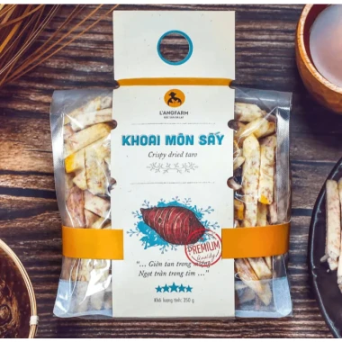 Khoai Môn Sấy Giòn Langfarm Đà Lạt - Đặc Sản Ăn Vặt Nông Sản Giá Chỉ 89k 10 Khoai Môn Sấy Giòn Langfarm Đà Lạt - Đặc Sản Ăn Vặt Nông Sản Giá Chỉ 89k 10