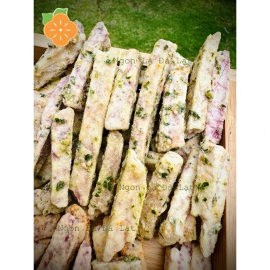 Khoai Môn Sợi Tẩm Vị Hành Cua Ngon Lạ Đà Lạt - Ăn Vặt Siêu Ngon Béo Giòn Rum Giá Chỉ 87375đ 5 Khoai Môn Sợi Tẩm Vị Hành Cua Ngon Lạ Đà Lạt - Ăn Vặt Siêu Ngon Béo Giòn Rum Giá Chỉ 87375đ 5