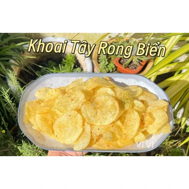 Khoai Tây Rong Biển Đà Lạt 100g - Giòn Tan Thơm Ngon Giá Tốt 40k 3 Khoai Tây Rong Biển Đà Lạt 100g - Giòn Tan Thơm Ngon Giá Tốt 40k 3